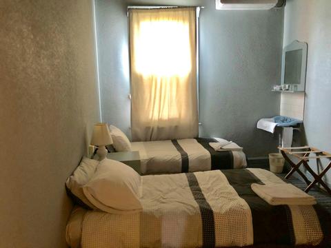 Refurbished twin rooms