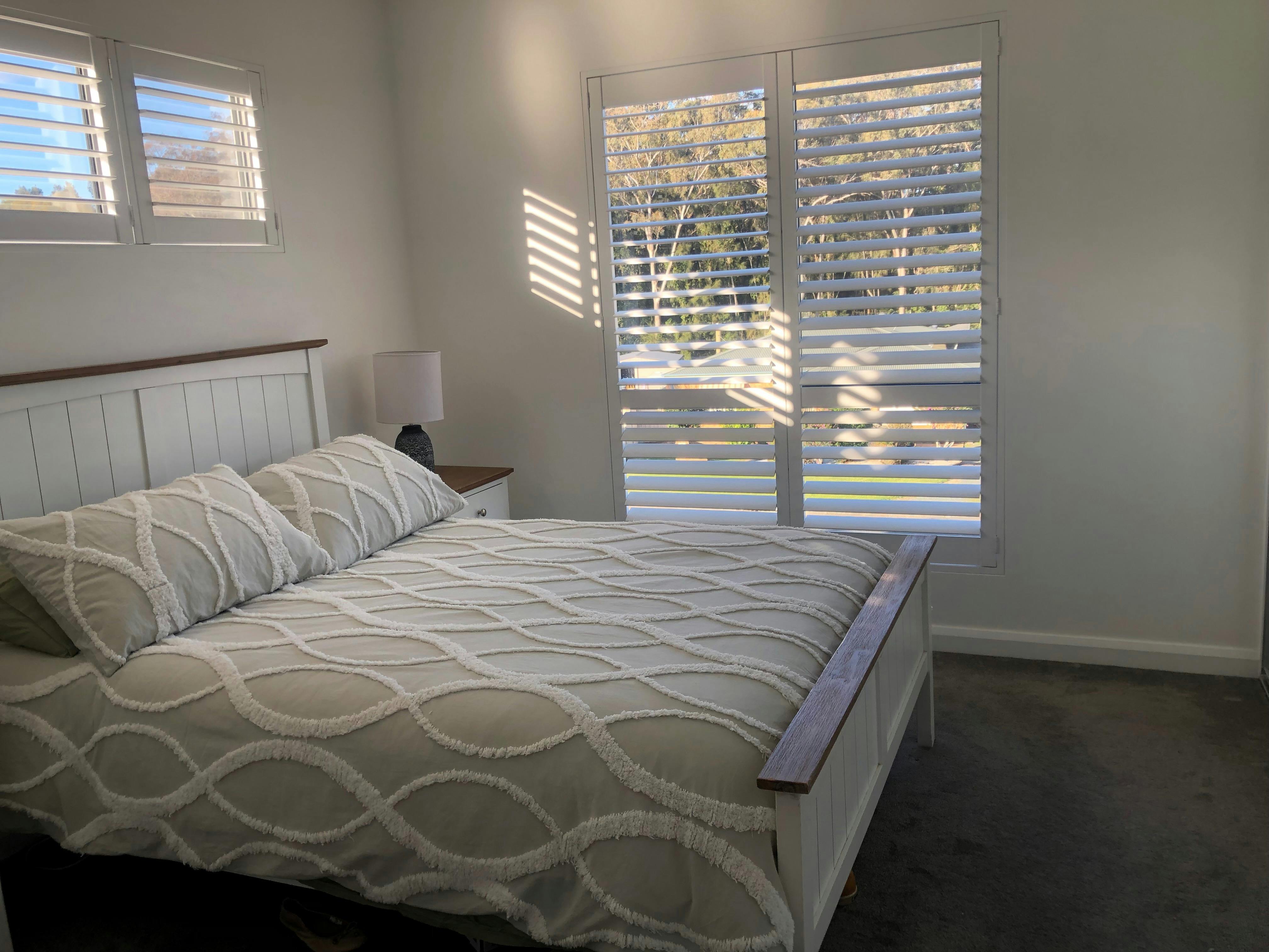 Spacious bedroom