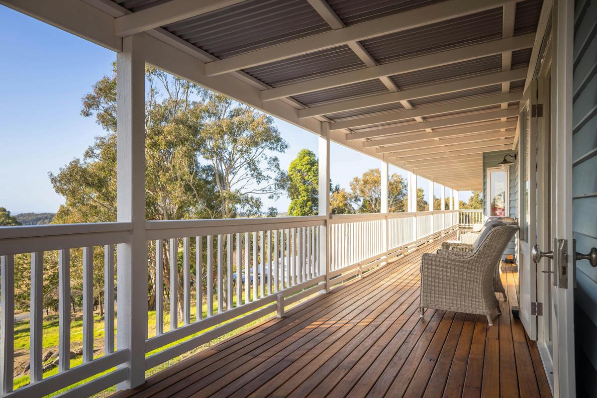 The veranda at The Bryn