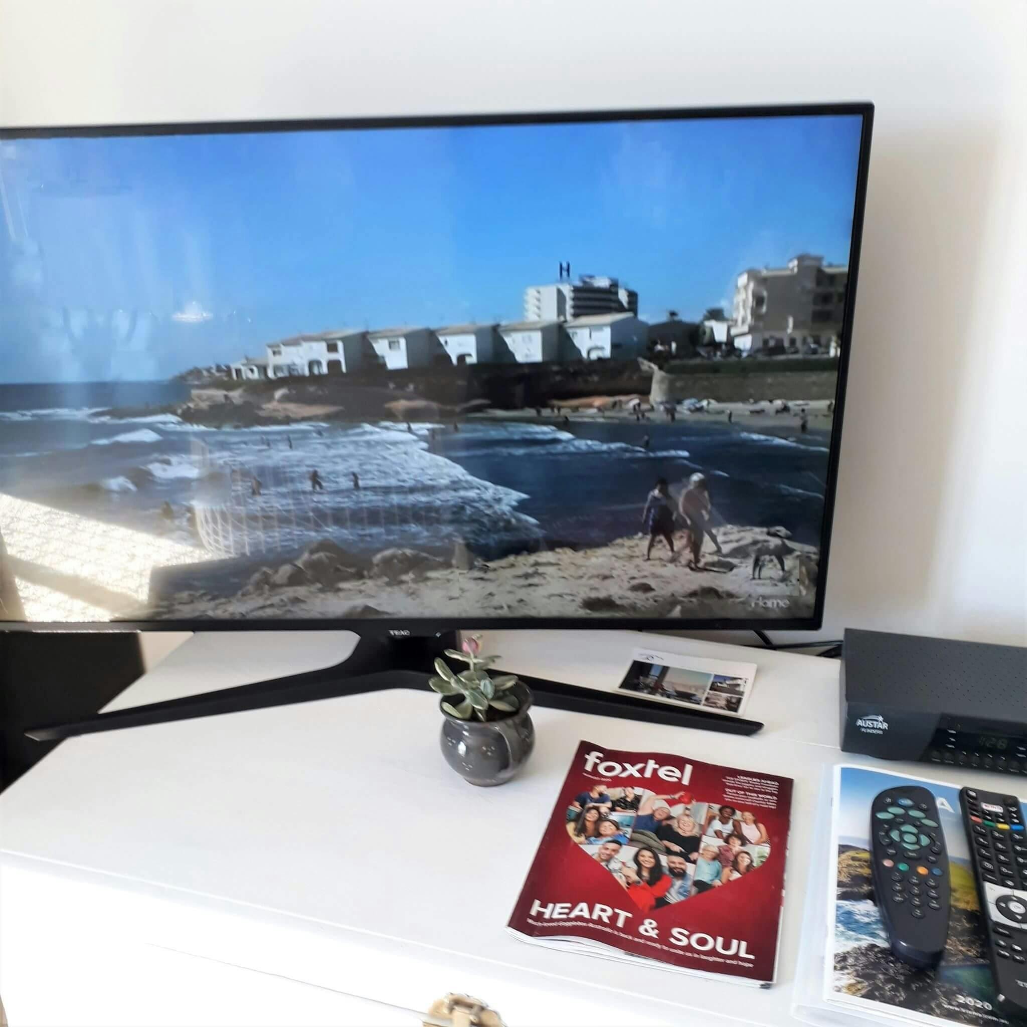 Chill after your day out with a Foxtel movie marathon at  Shutters by the Sea