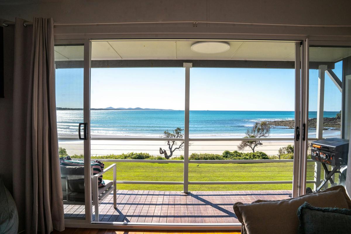 living room view