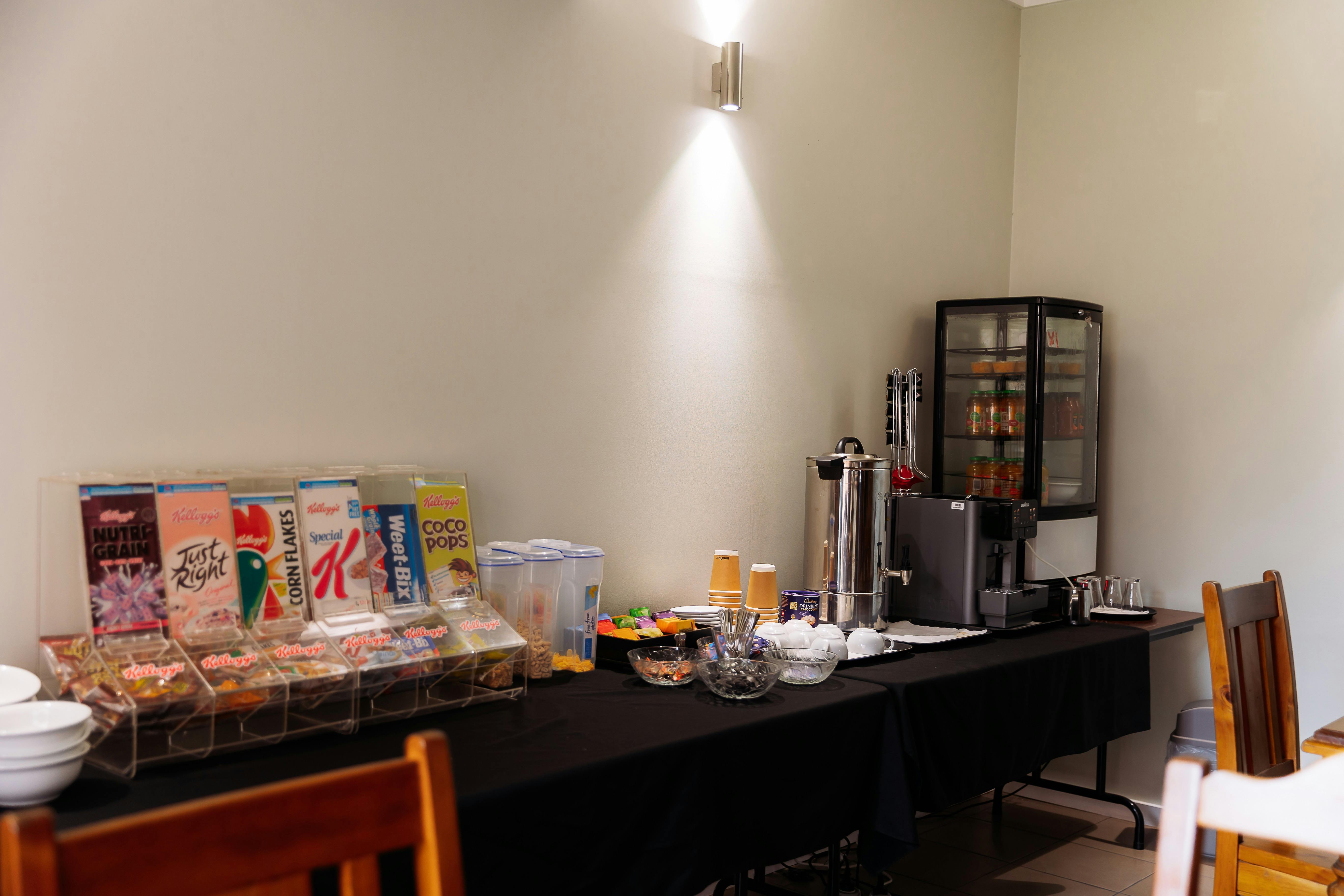 Continental Breakfast in breakfast room