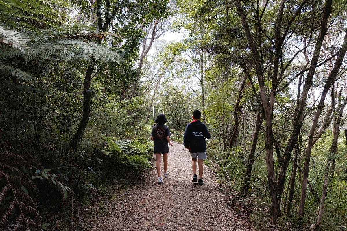 Discovering the nature trails at StayKCC