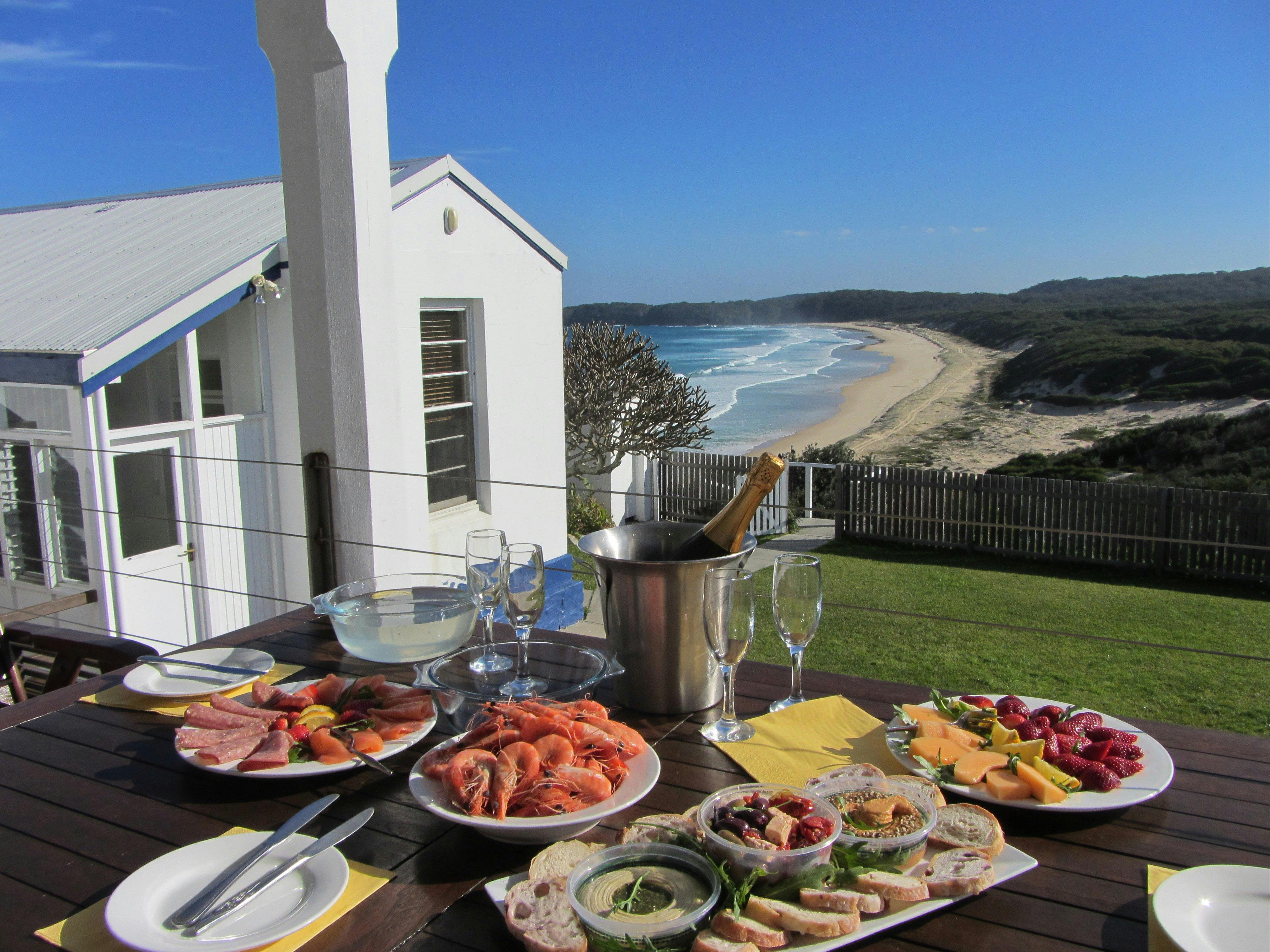 Dinner from North veranda