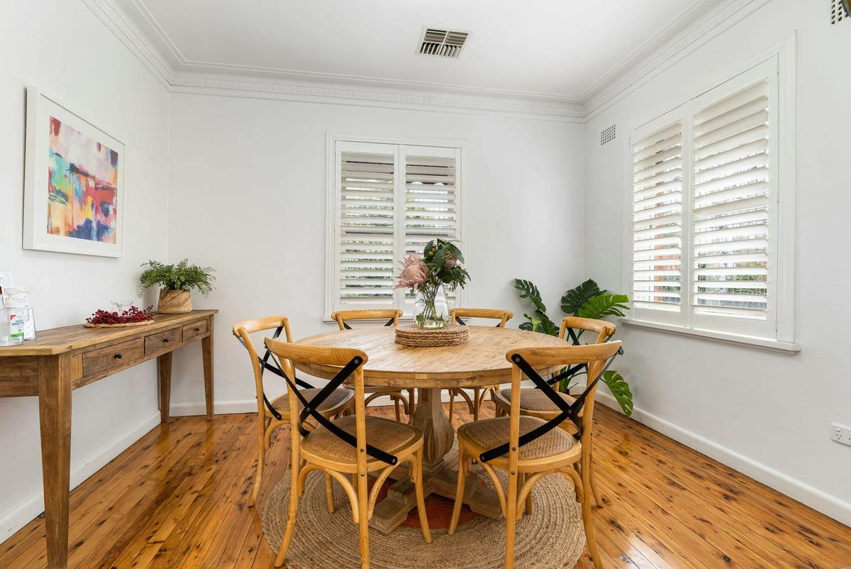 Dining Room at Stay Stylish in the Heart of Orange