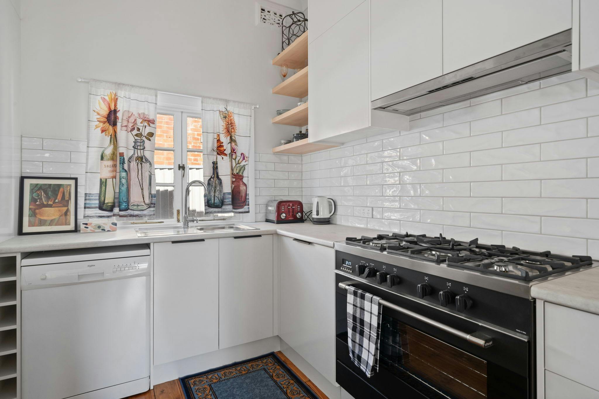 Close up of the kitchen at Sweet Stewart