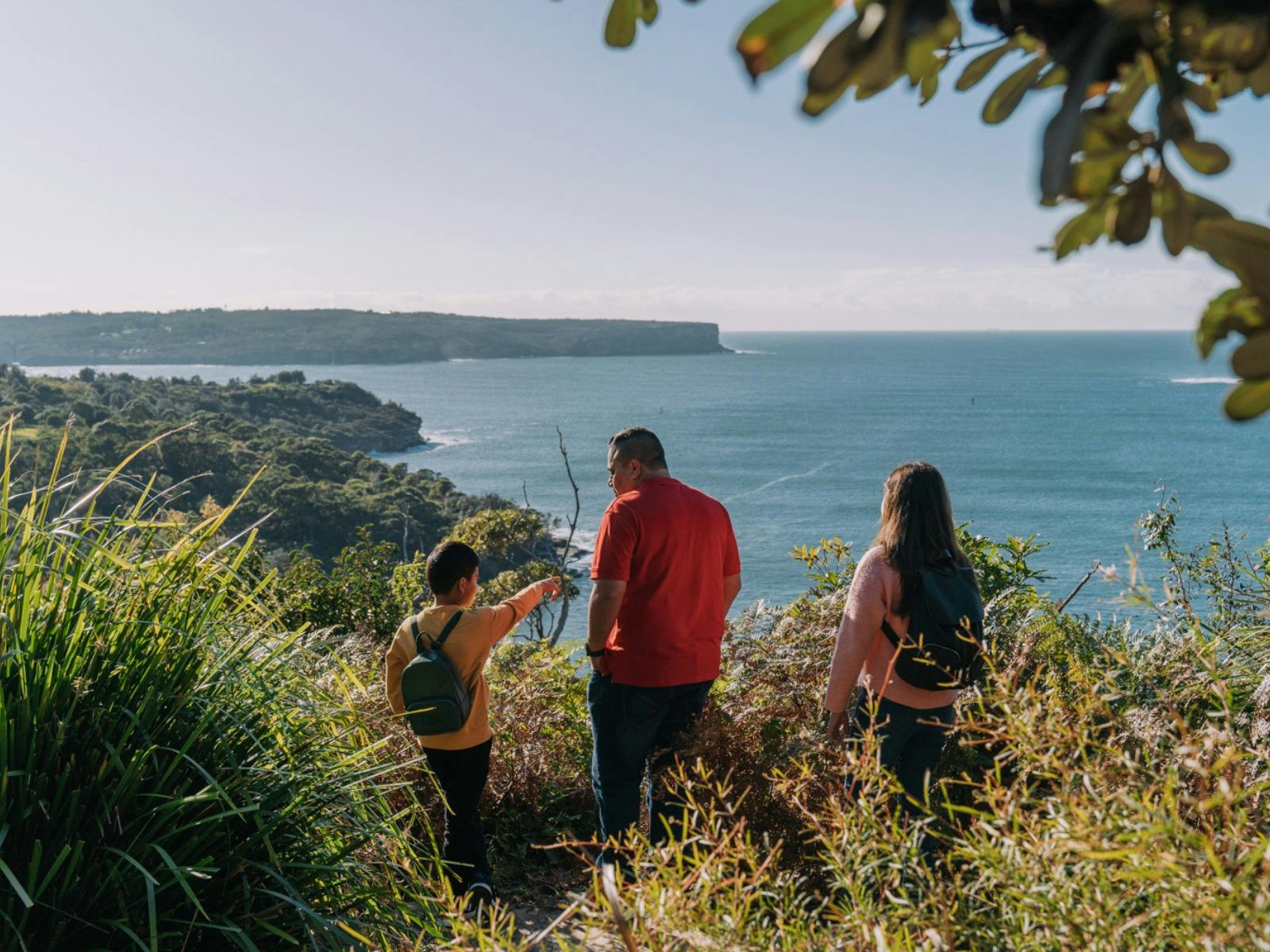 Georges Heights scenic views