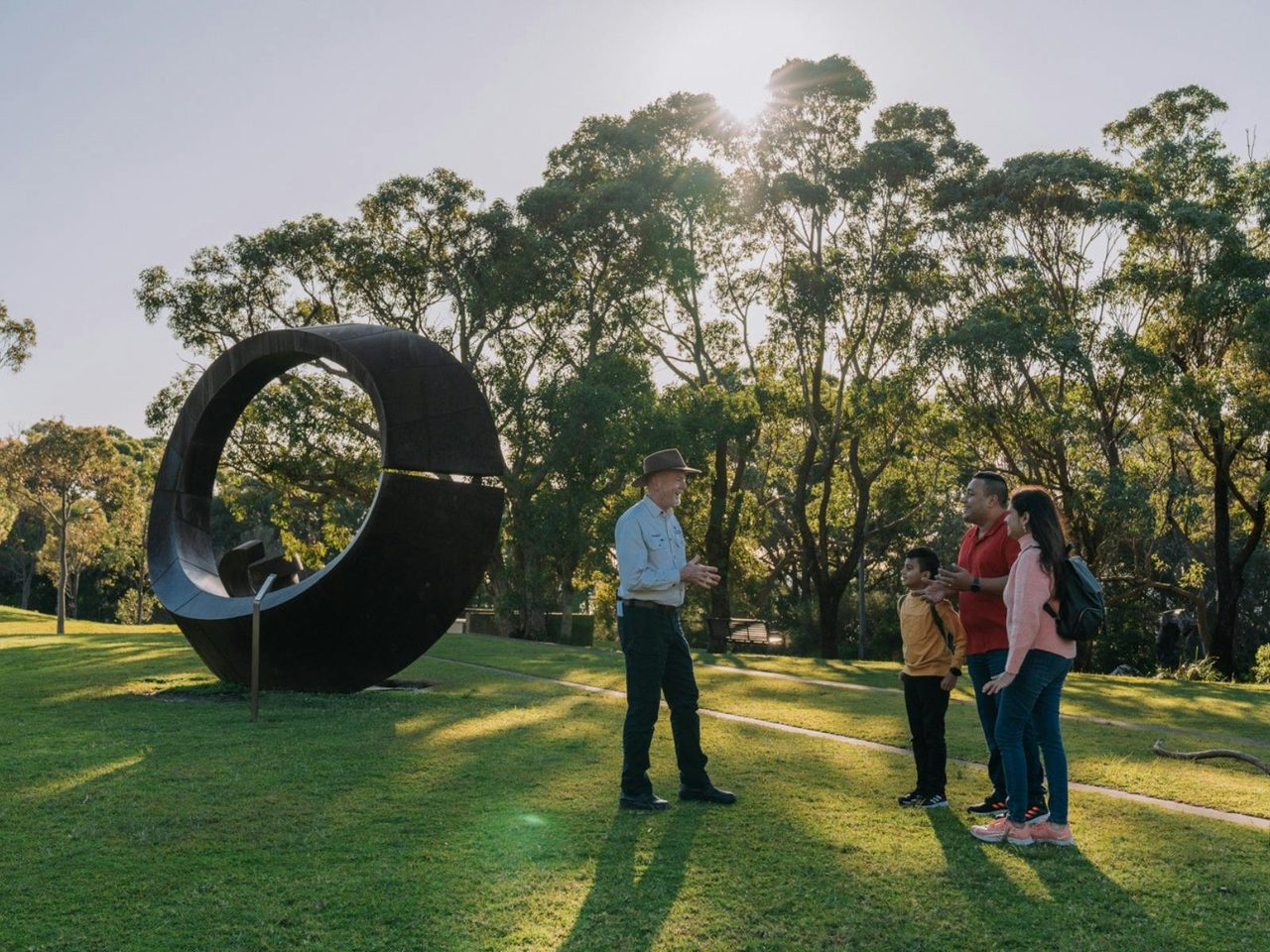 Georges Heights outdoor sculptures