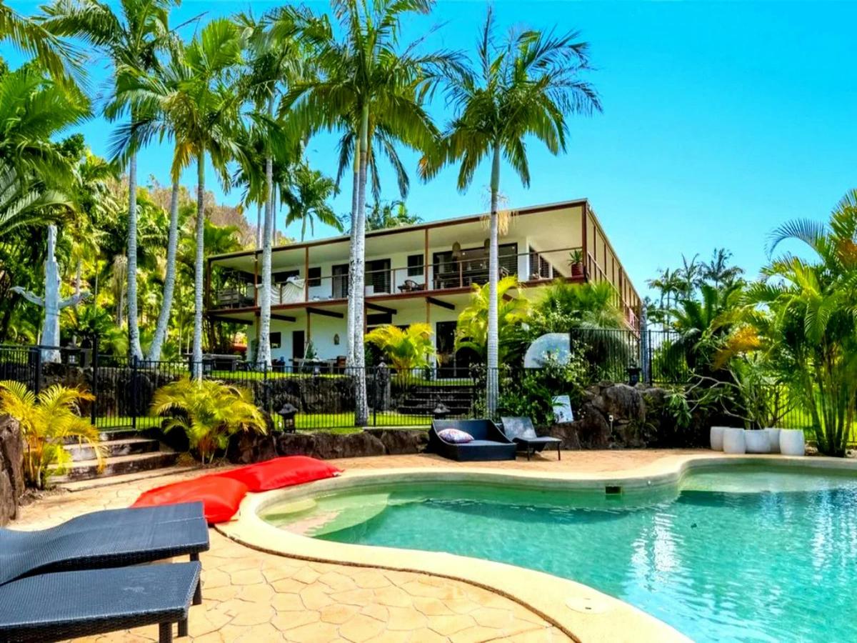 resort style solar heated swimming pool and spa