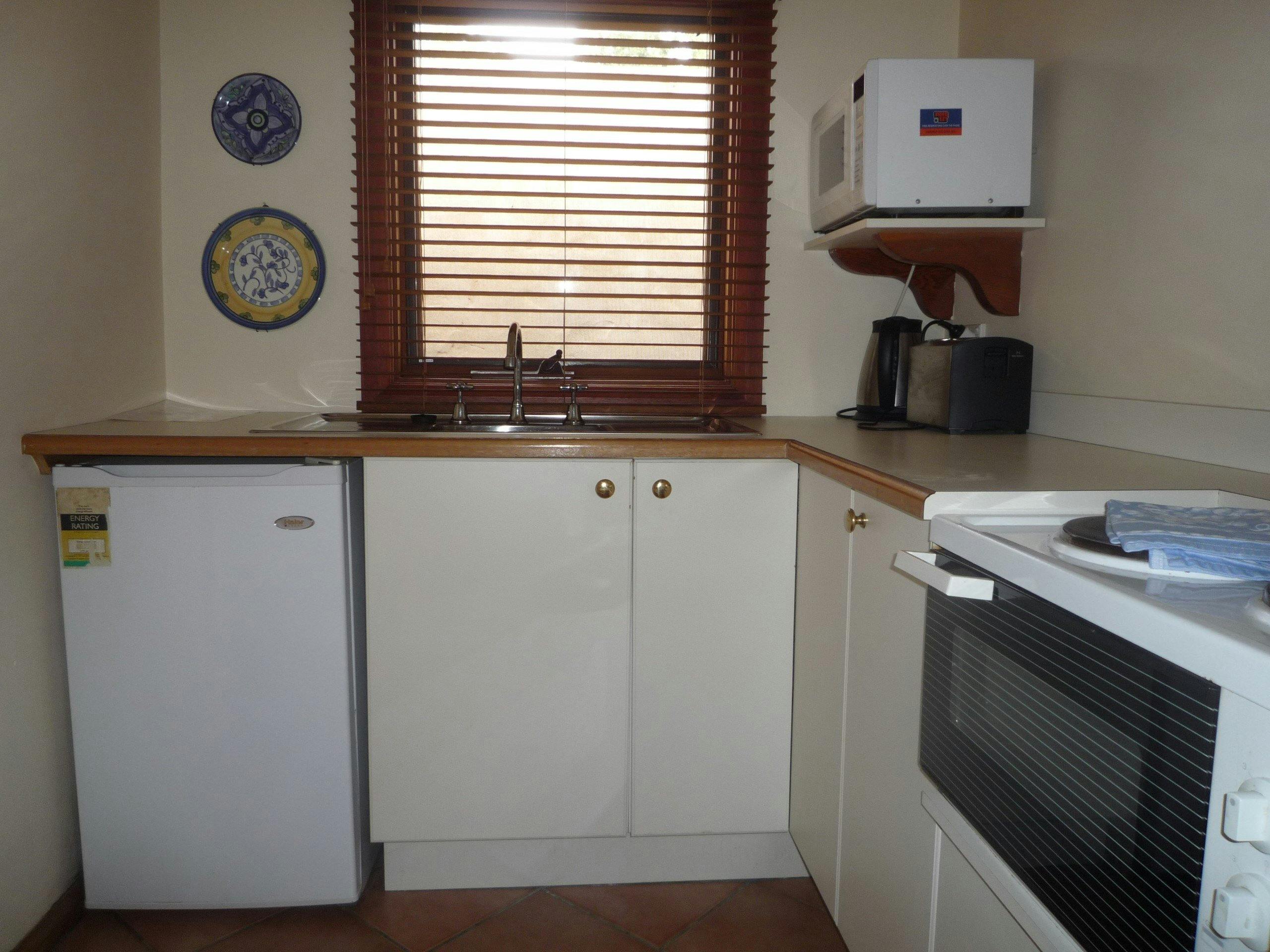 Small but functional kitchen