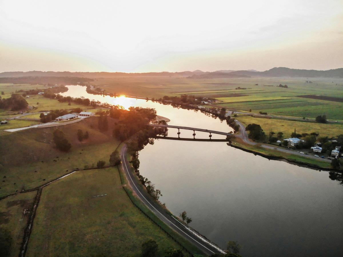 The Tweed river