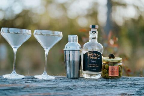 Truffle cocktails at Scribbly Farm