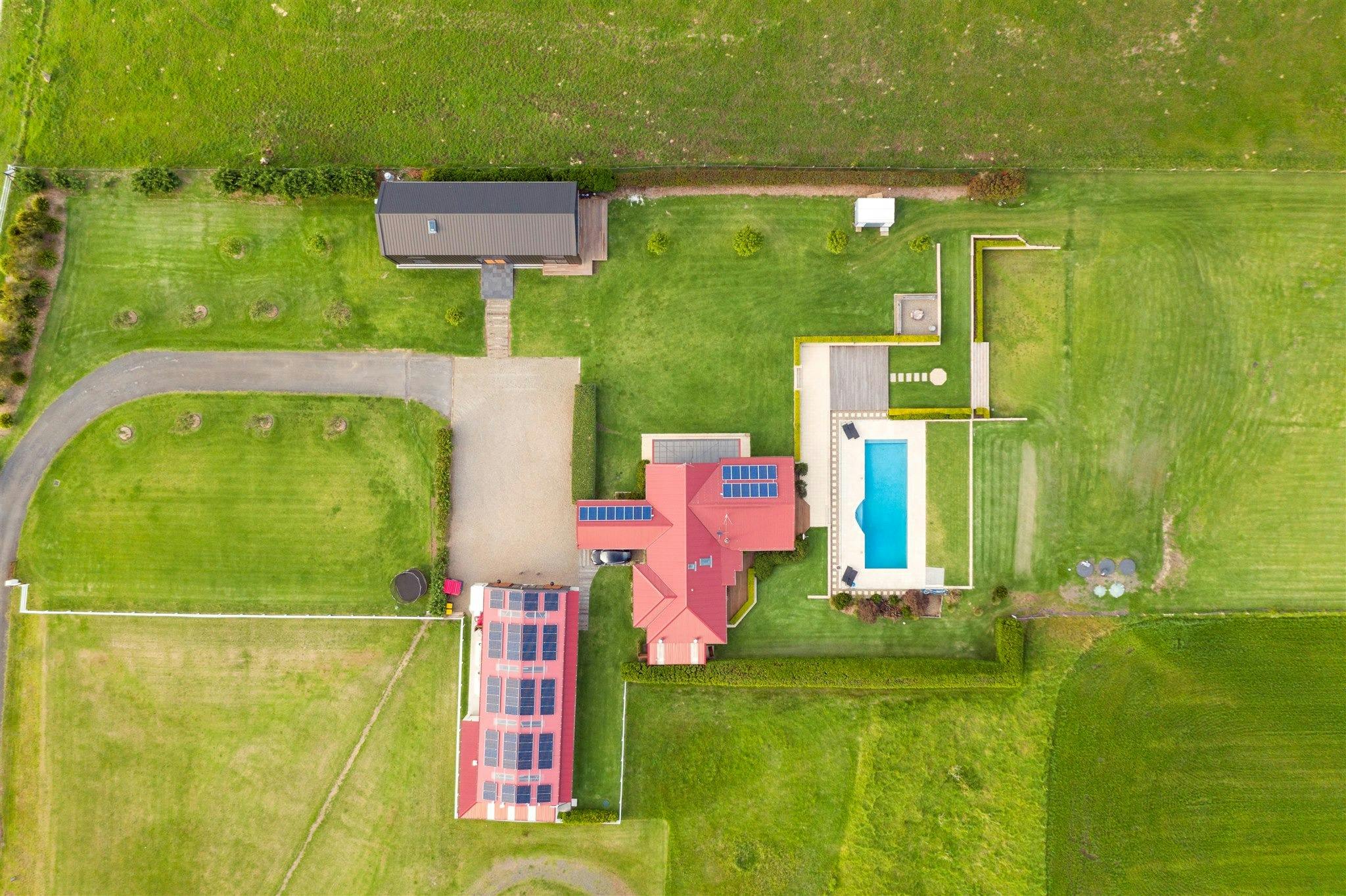 Aerial Shot Seacliff House