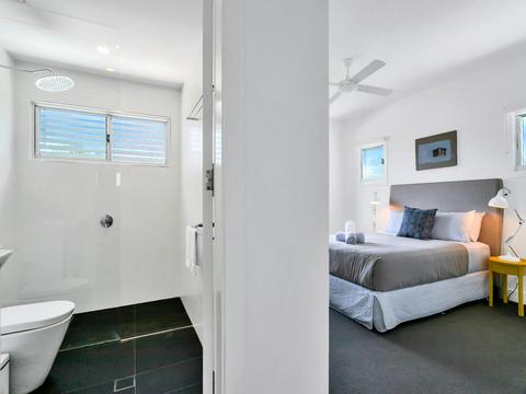 a peek into the bedroom