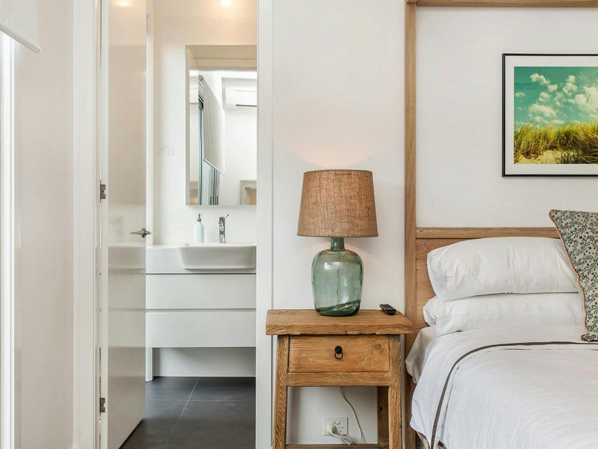 the room with an ensuite