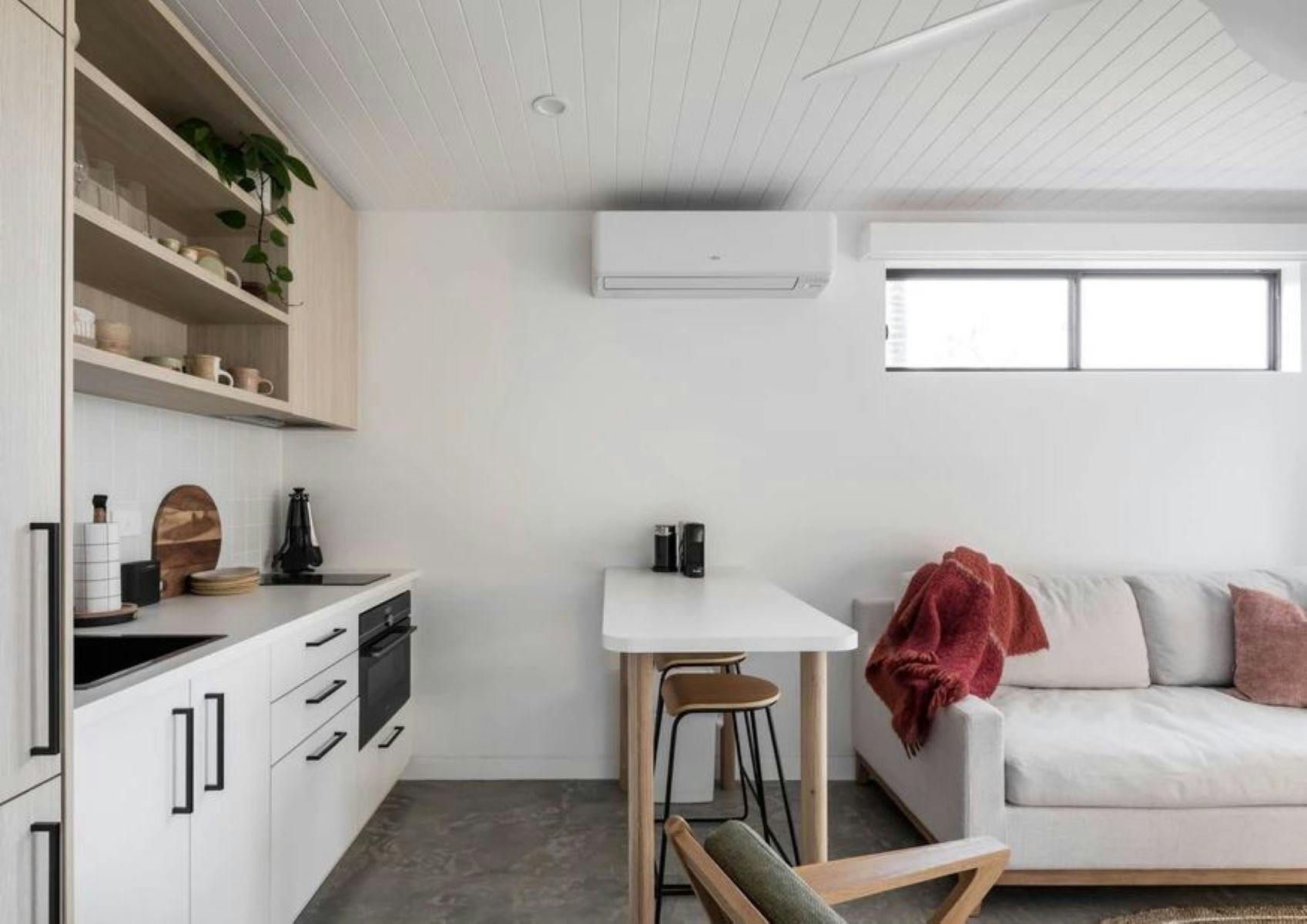 Kitchen and Living Area