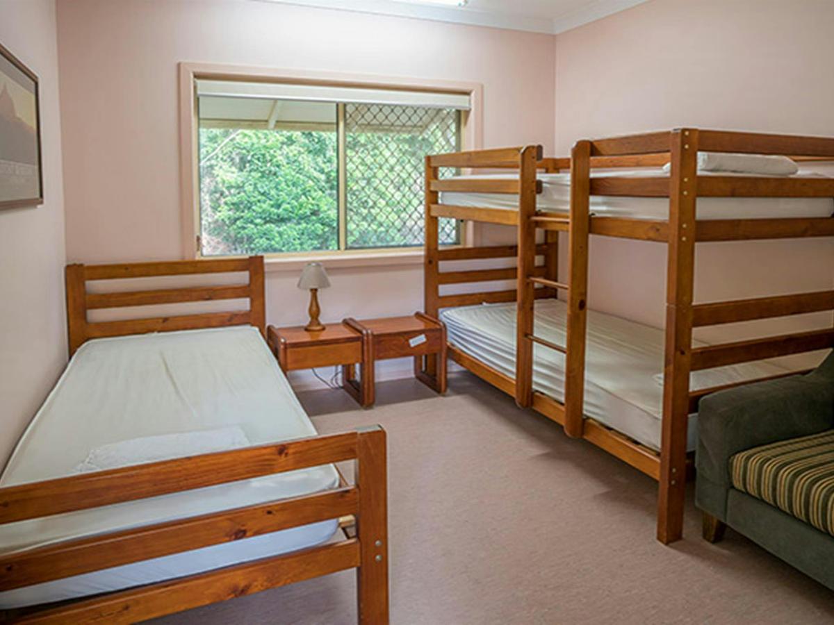Single and bunk beds in Bunkhouse, Bundjalung National Park. Photo: J Spencer/OEH