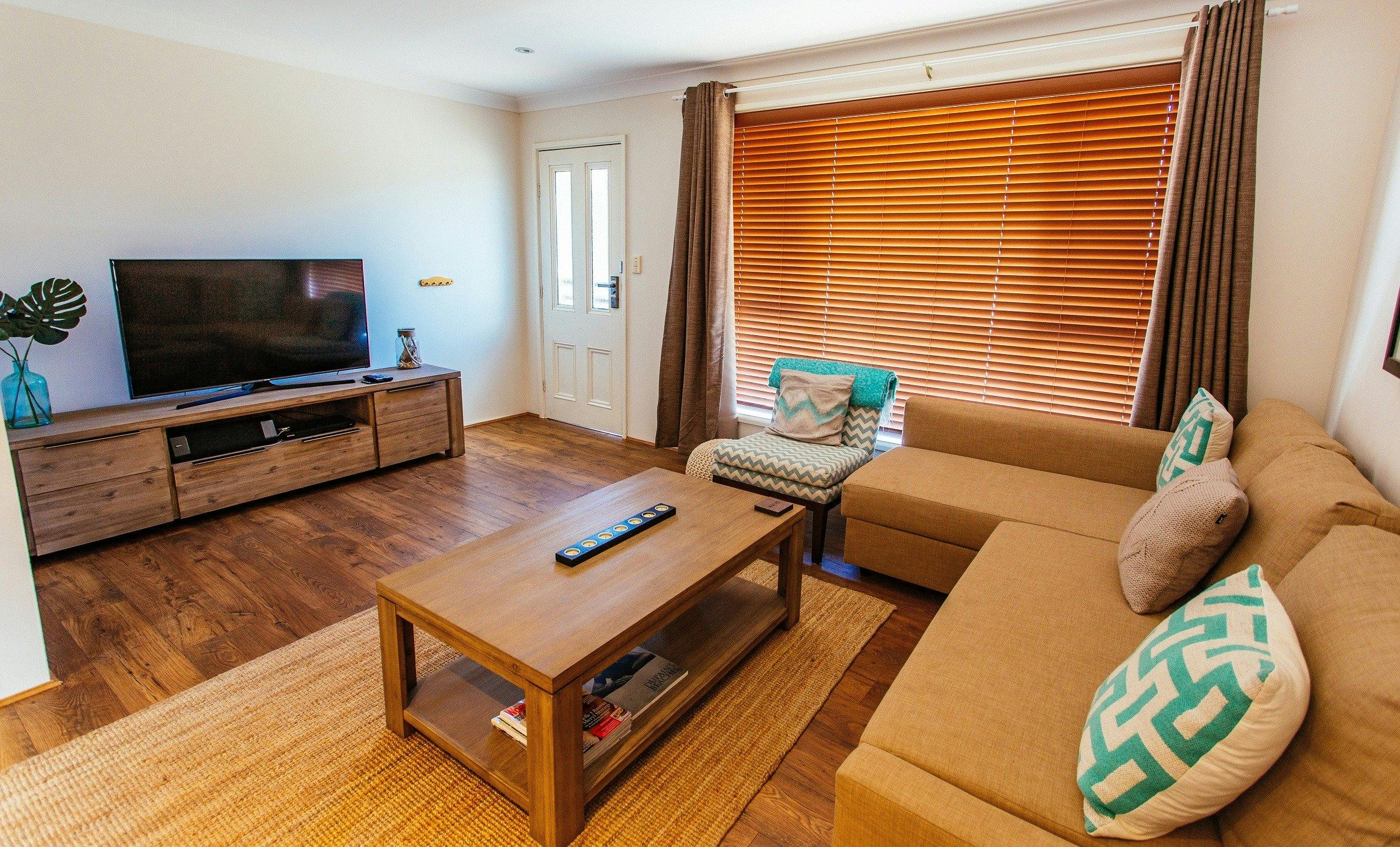 Enjoy Netflix or a DVD on the portable bluetooth speaker.