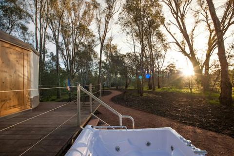Moama on Murray Talo Retreat Glamping Yurt