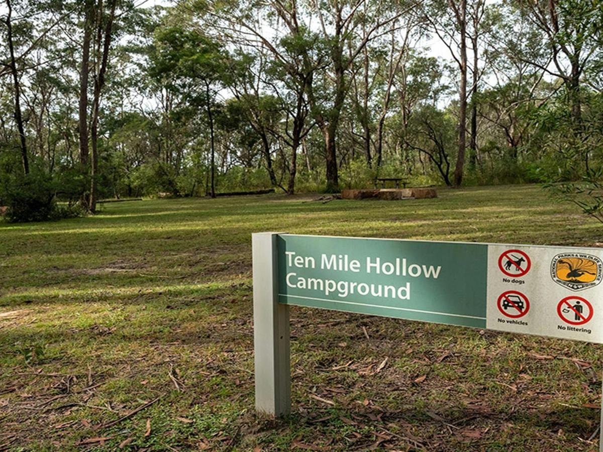 Ten Mile Hollow campground
