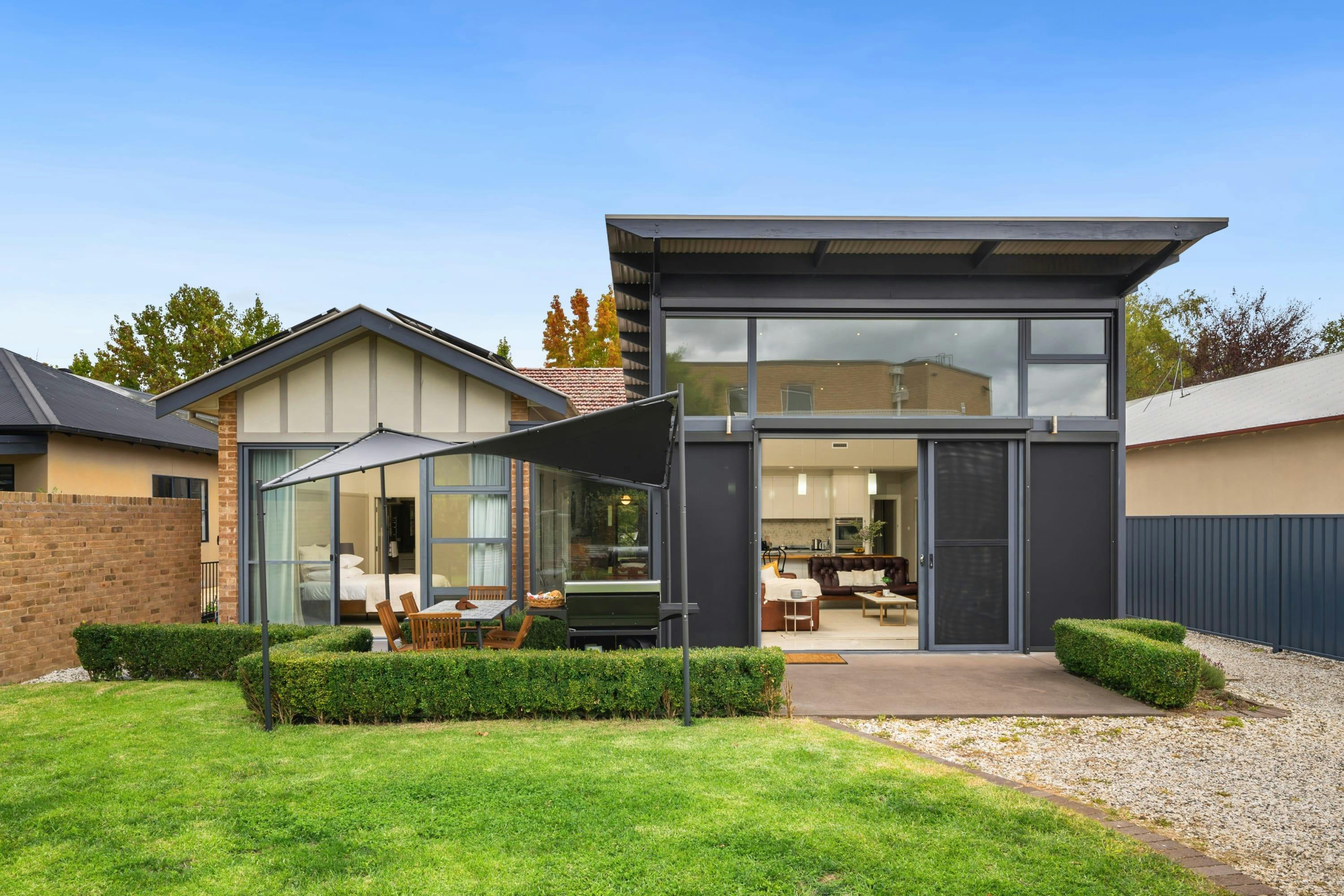 Backyard of Stunning on Summer