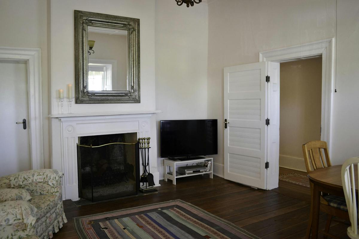 Relax by the fire in the lounge room