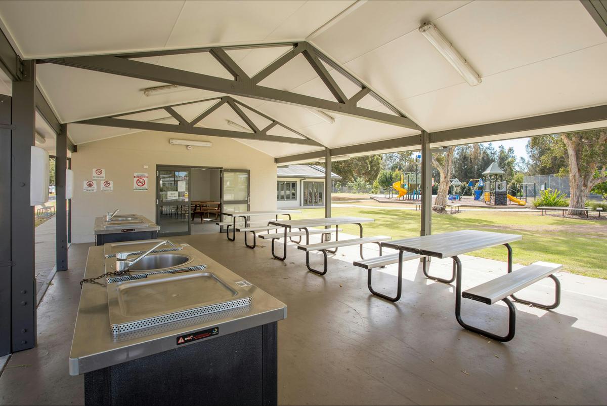 Swansea Lakeside Holiday Park Camp kitchen