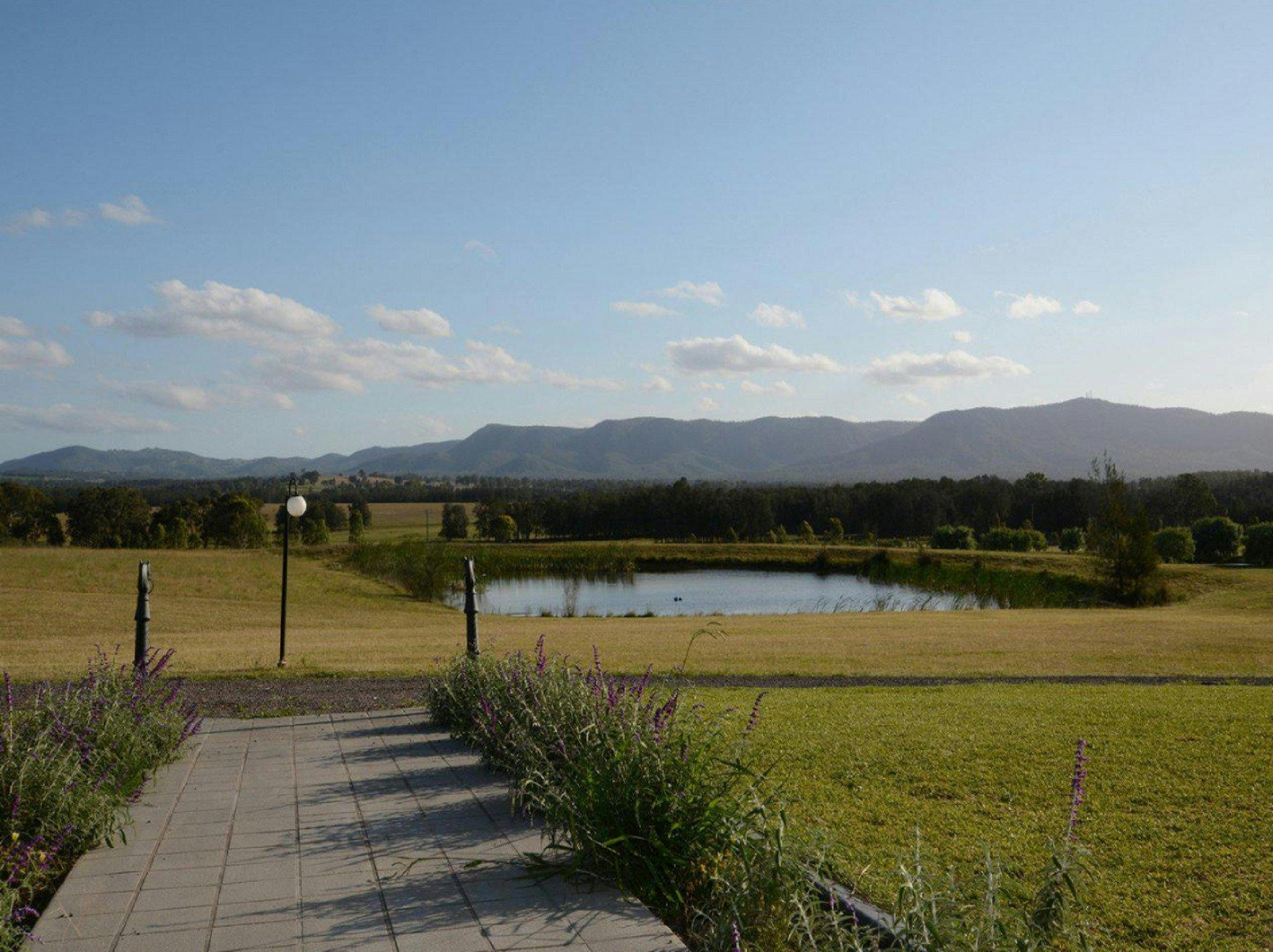 Great views from the front door