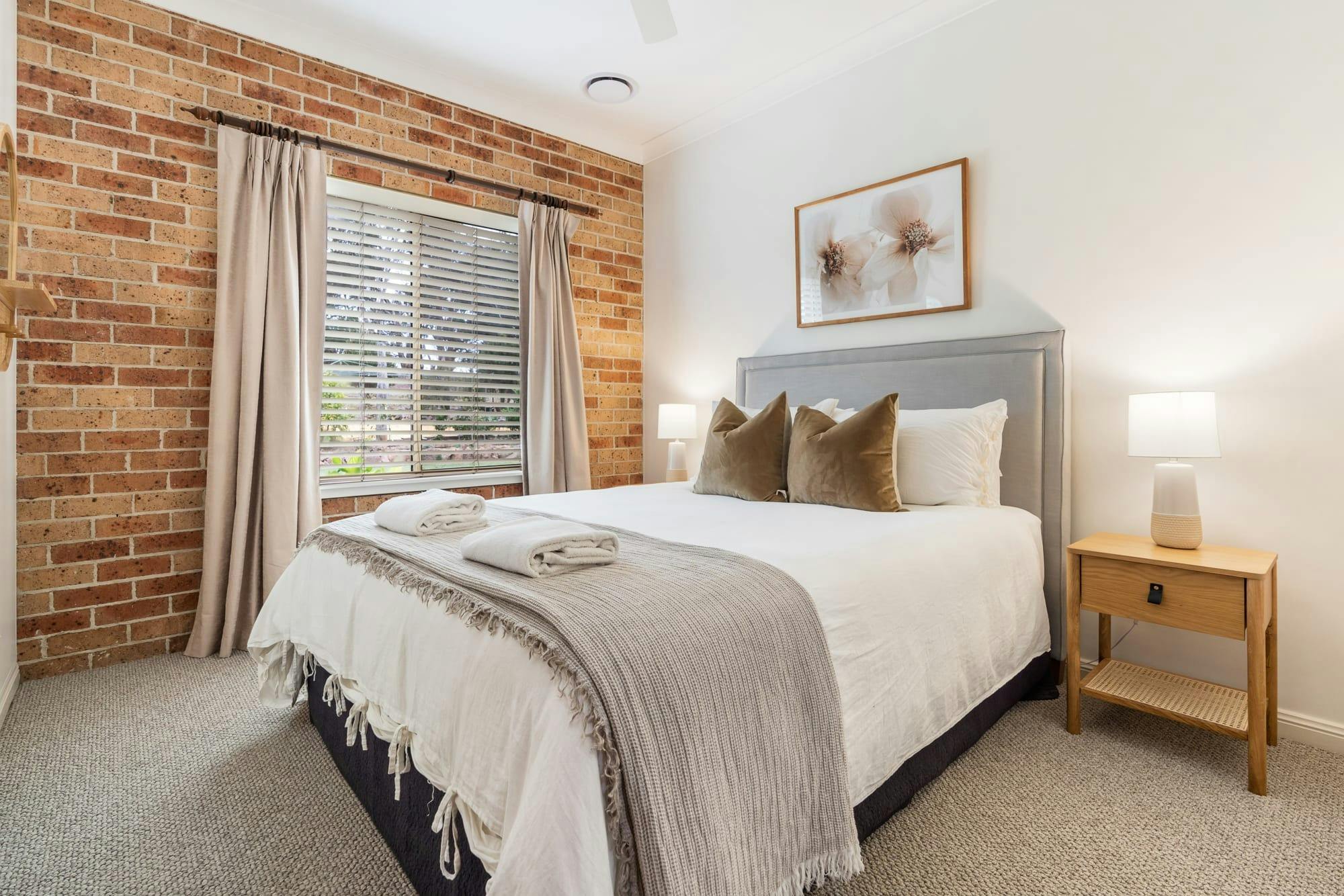 Bedroom at "The Estait" Homestead
