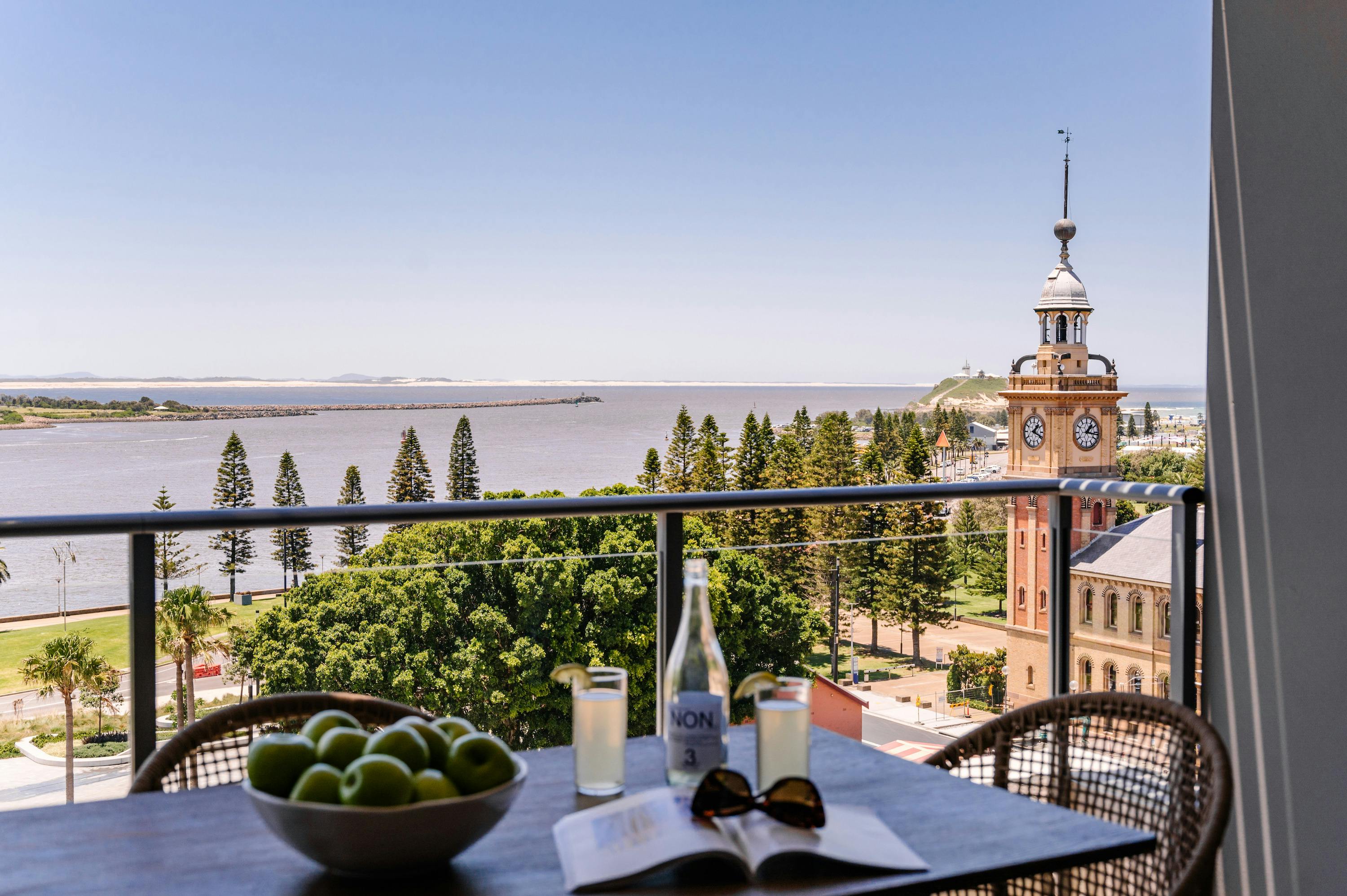 Two bedroom apartment balcony