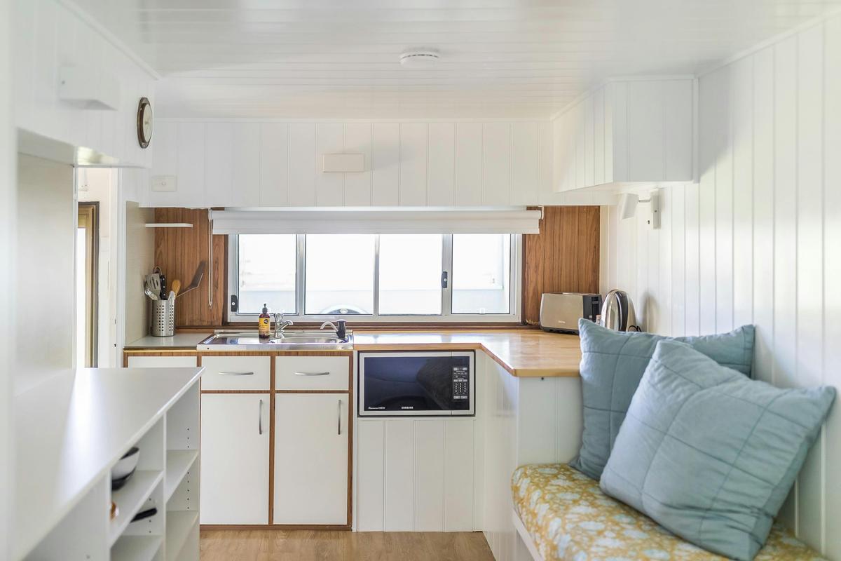 Surfside Caravan 2 Kitchenette in Caravan