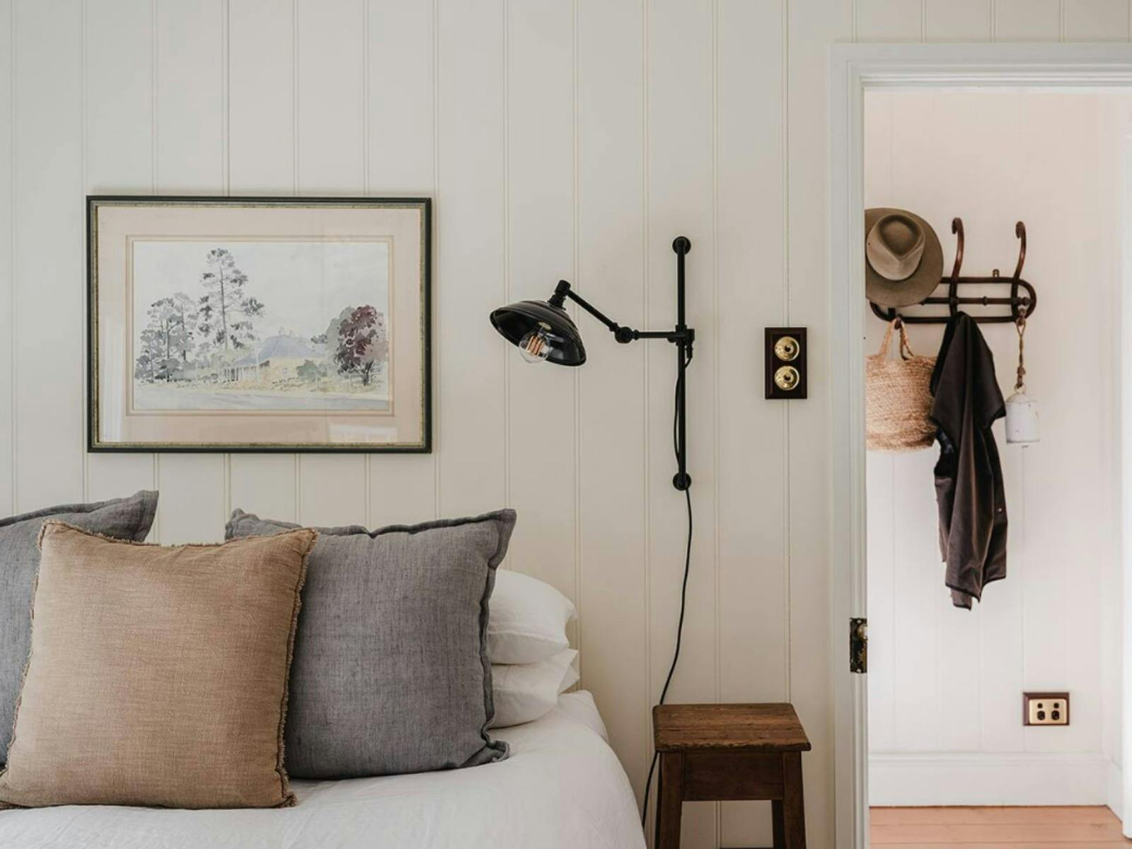 Bedroom at Sylvan Cottage