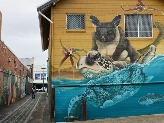 From the Mountains to the Sea Mural