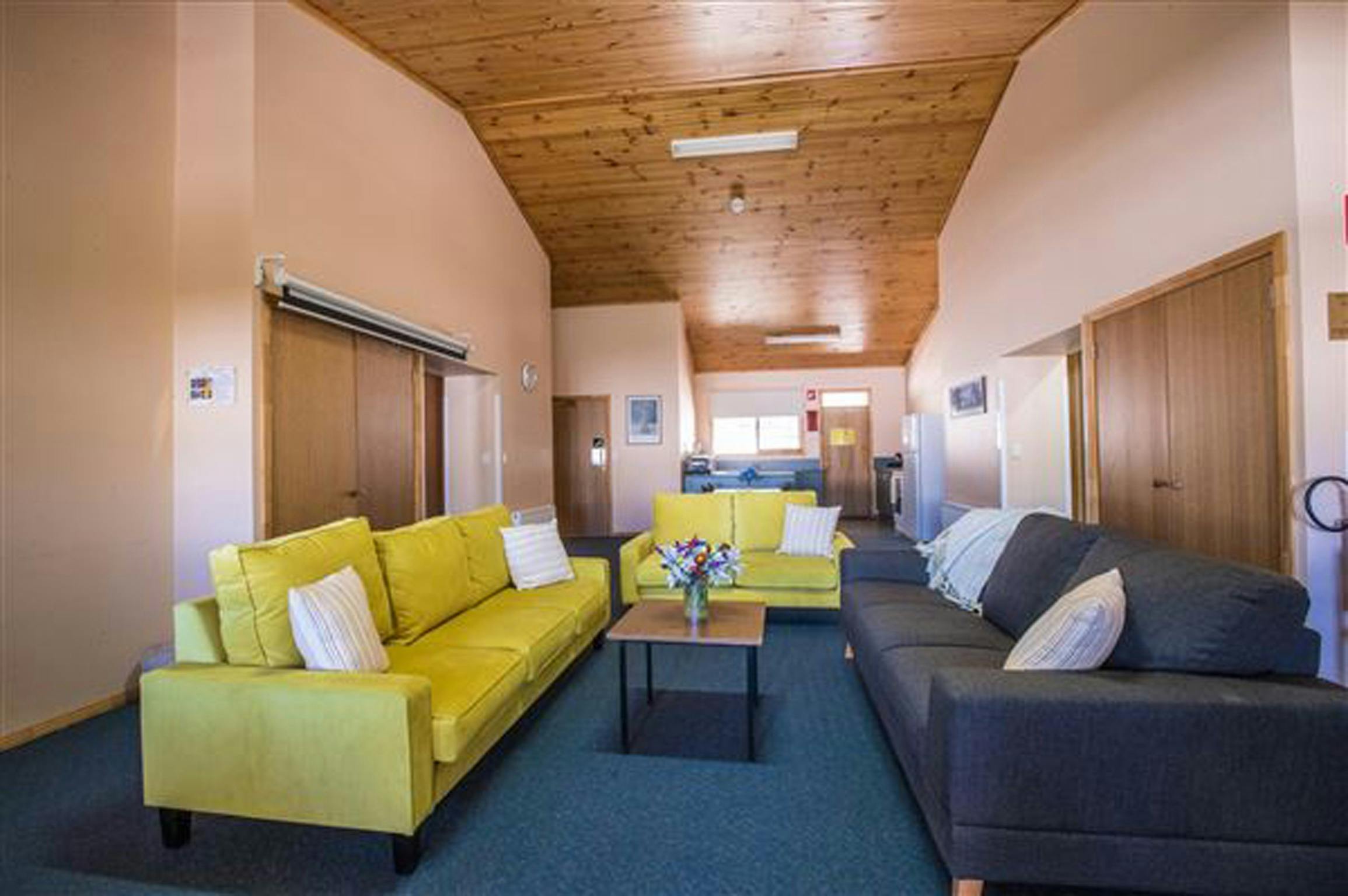 Communal lounge area