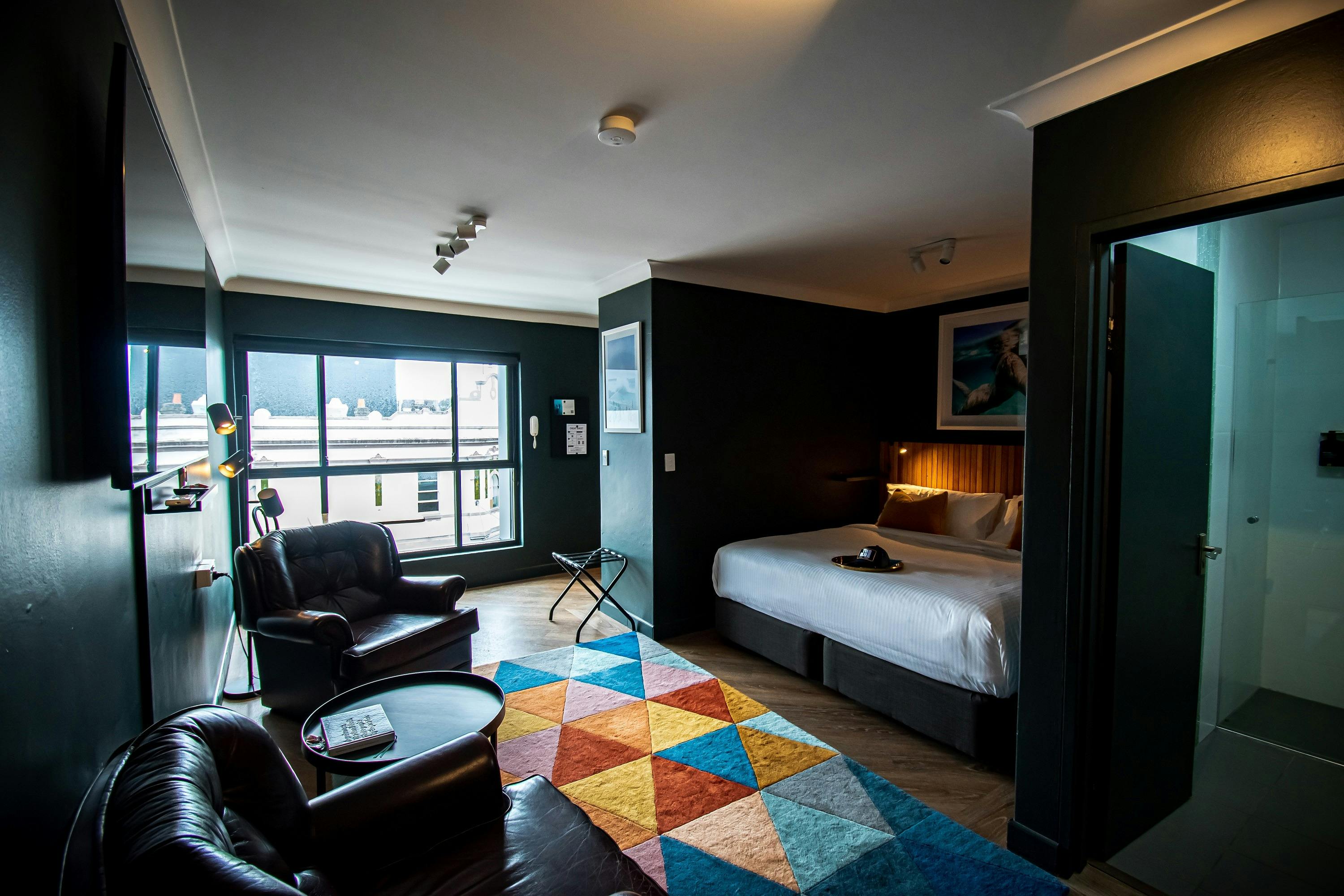 Bedroom, The Blue Hotel