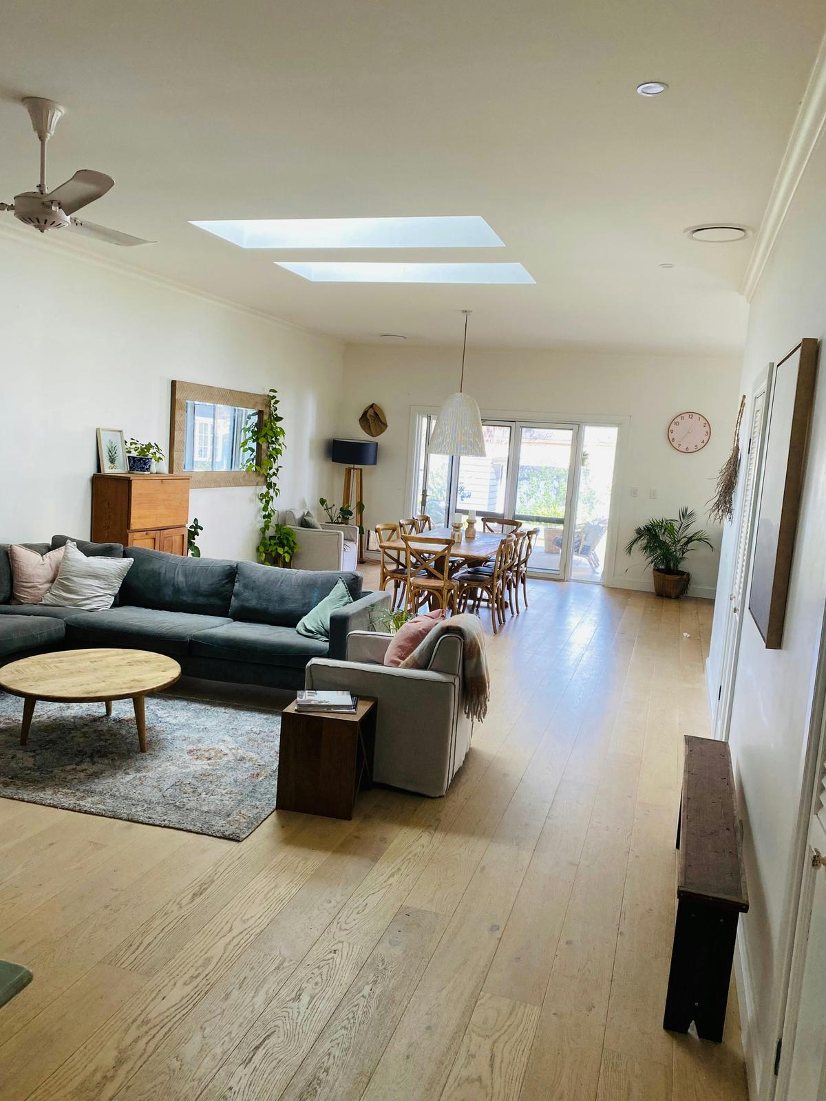 Spacious open plan living