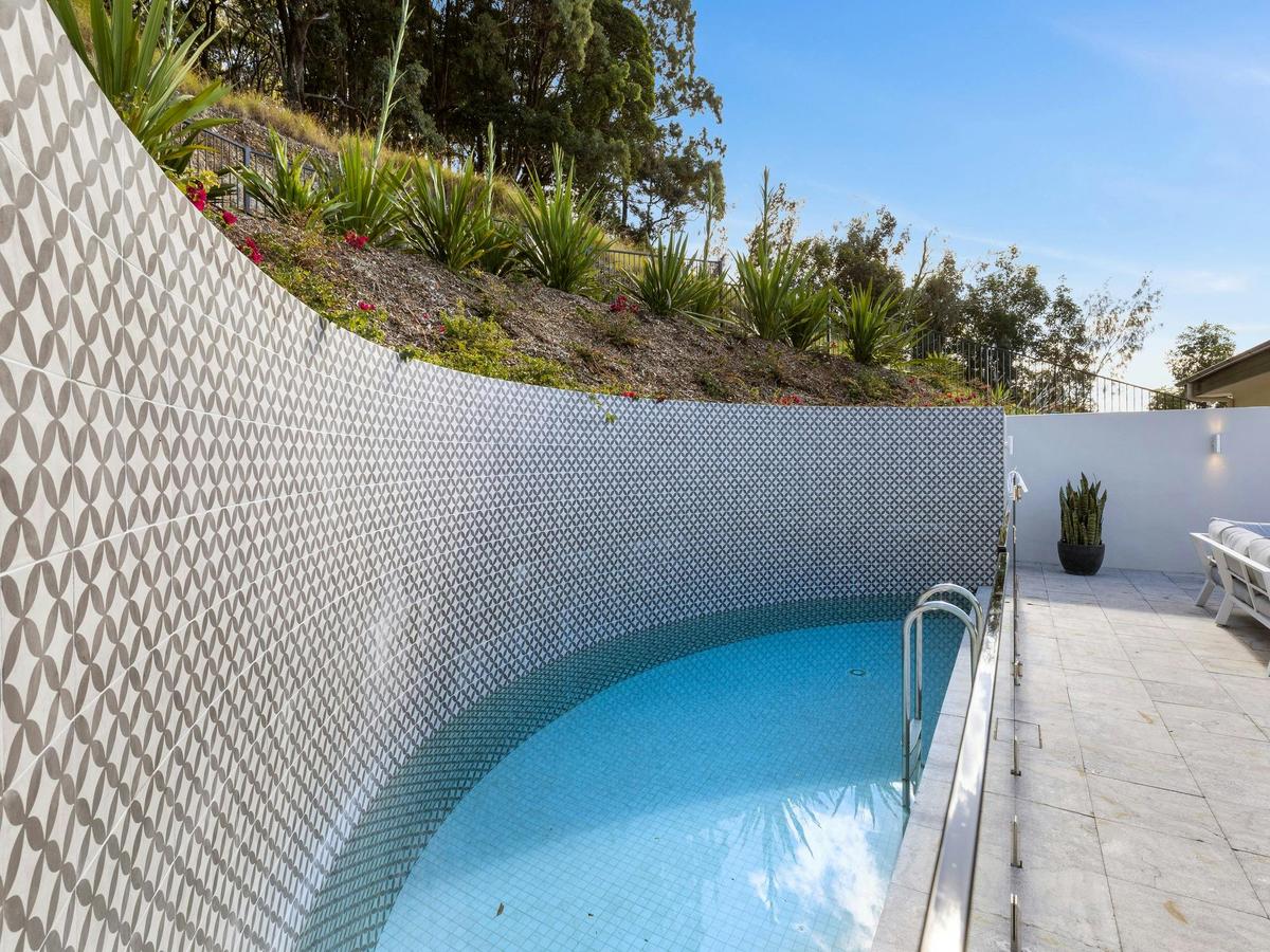 Moroccan inspired plunge pool