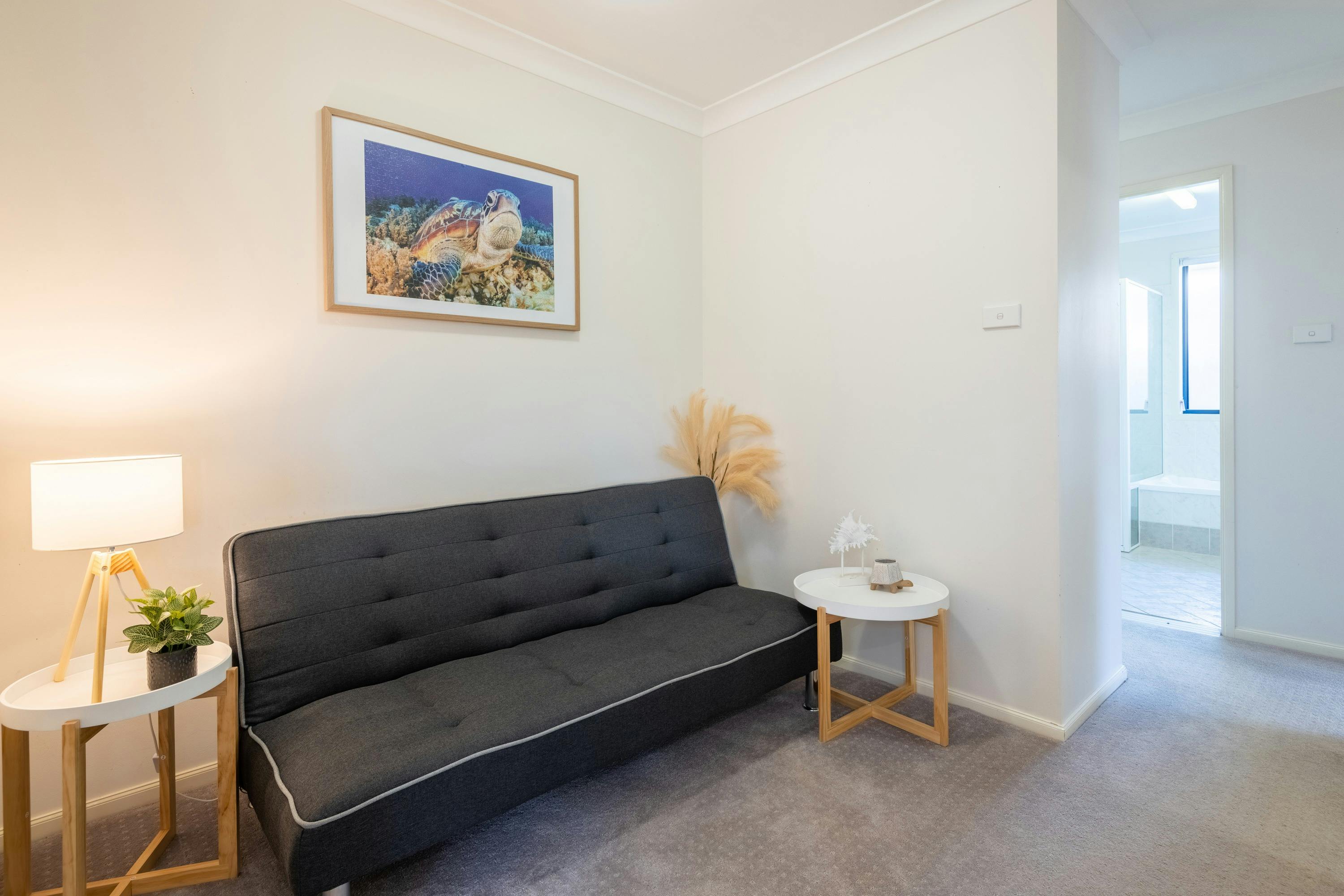 Additional living space / sofa bed