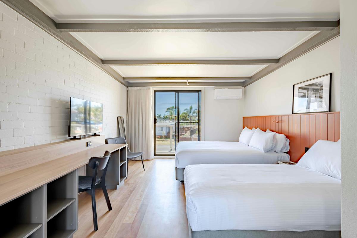 Light, airy, and full of nostalgic charm, our Standard Rooms capture a relaxed 70s coastal vibe.