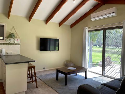 Living room 2 bedroom cabin