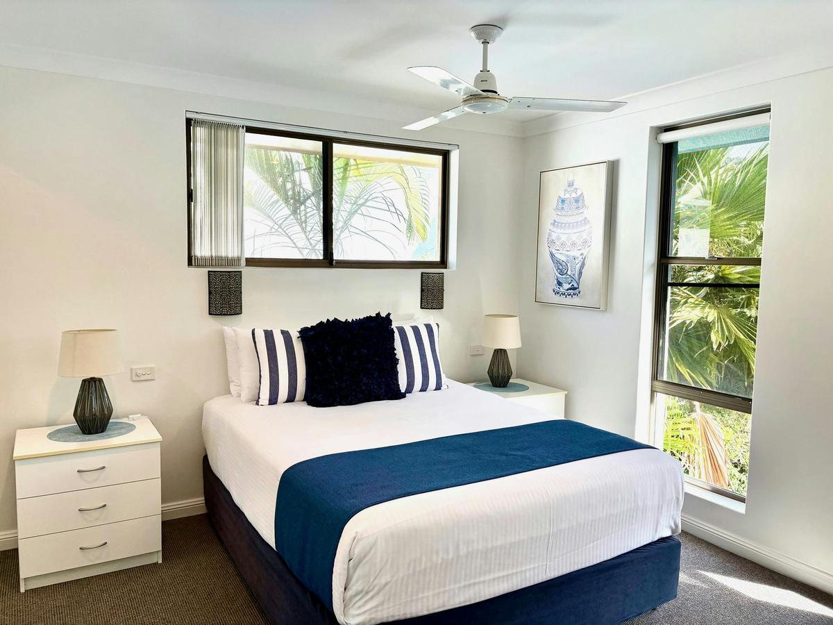 Three bedroom spa master bedroom