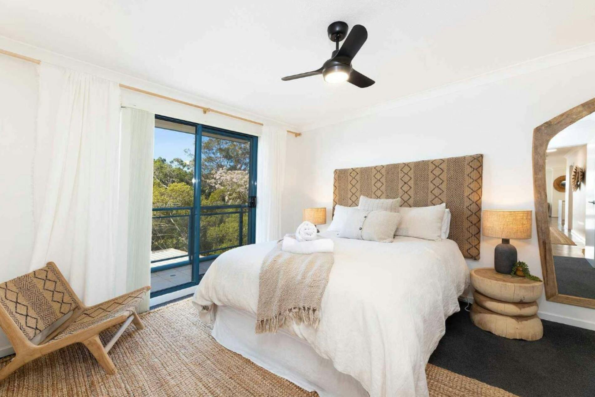 Master bedroom with Queen bed