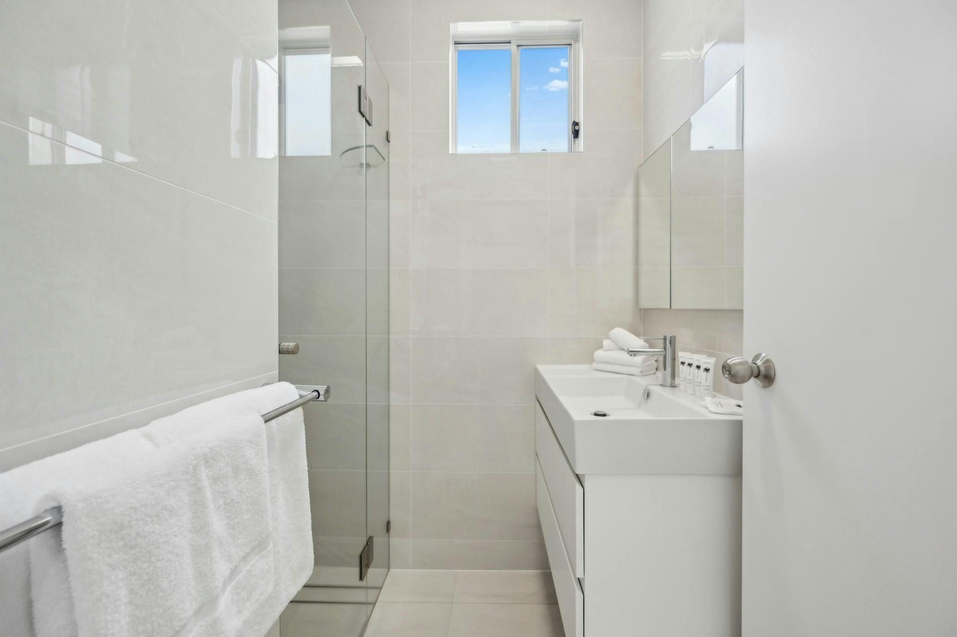 Second Bathroom with Shower, Toilet and Basin