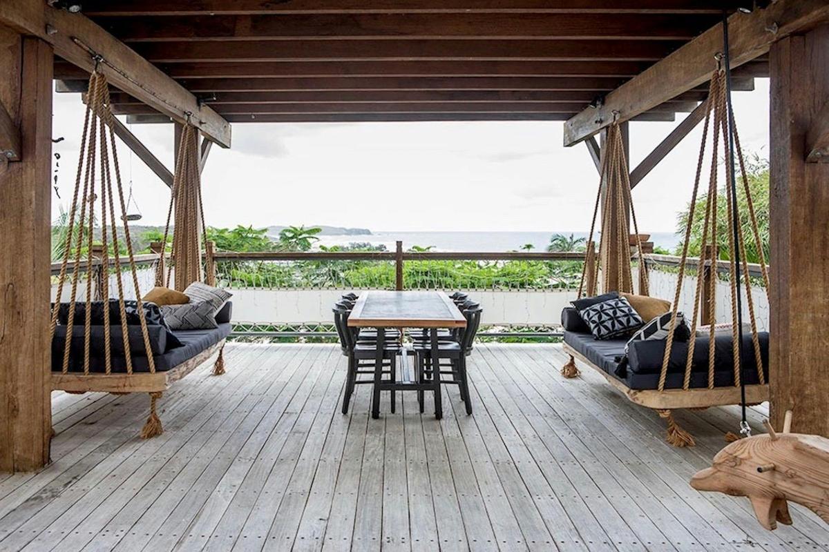 Expansive north facing deck