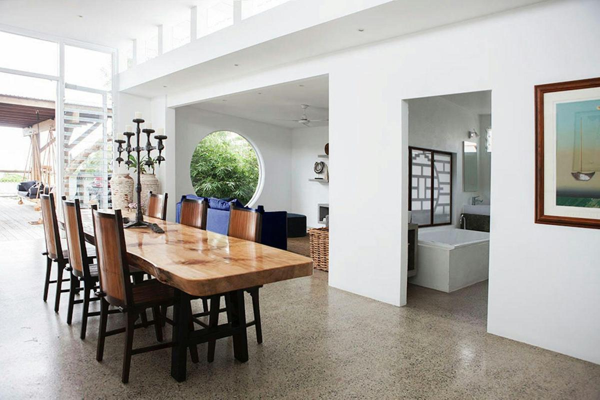 Open floor plan with ease of access throughout