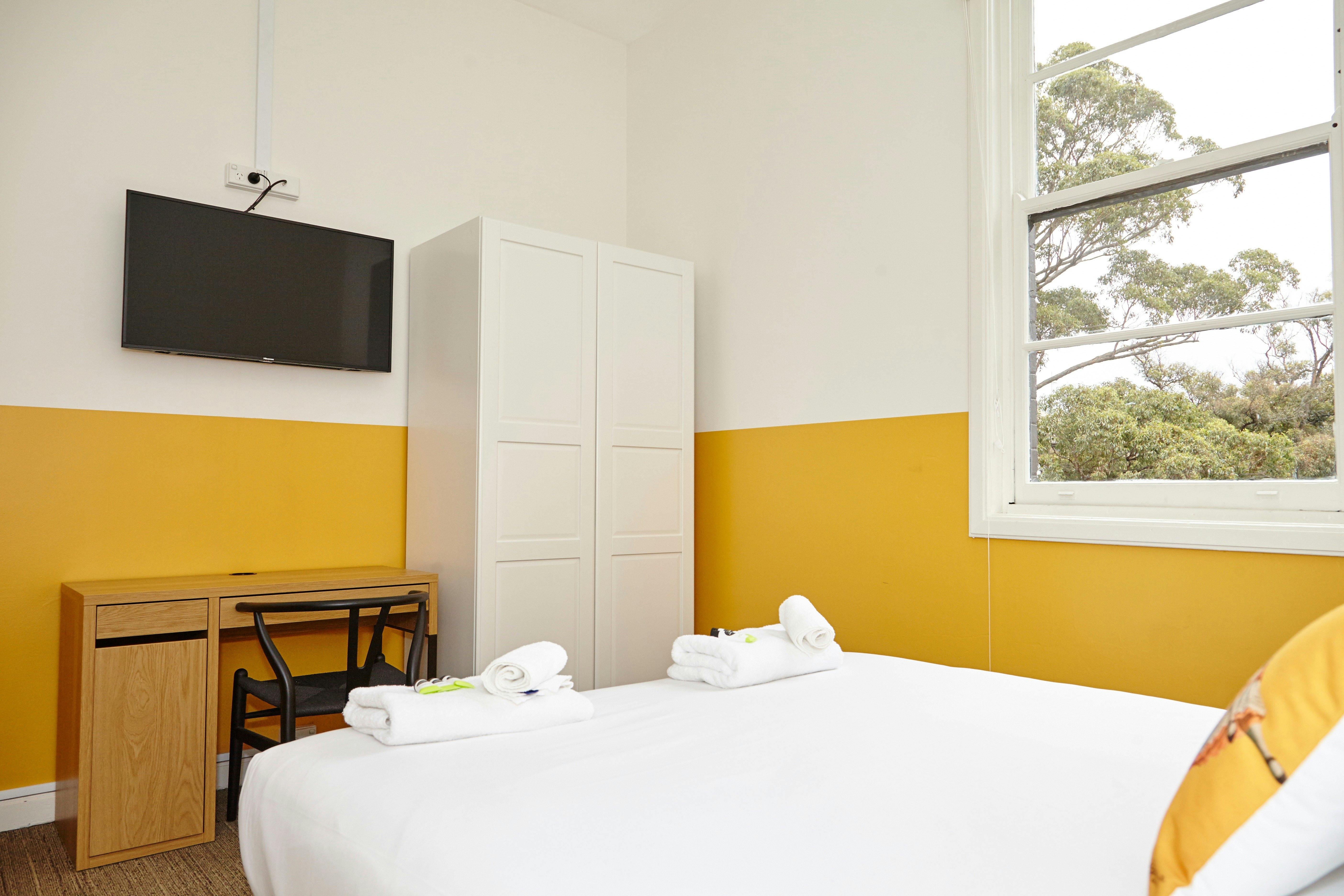 The Erko Hotel, Erskineville, NSW - Queen Room (Shared Bathroom)
