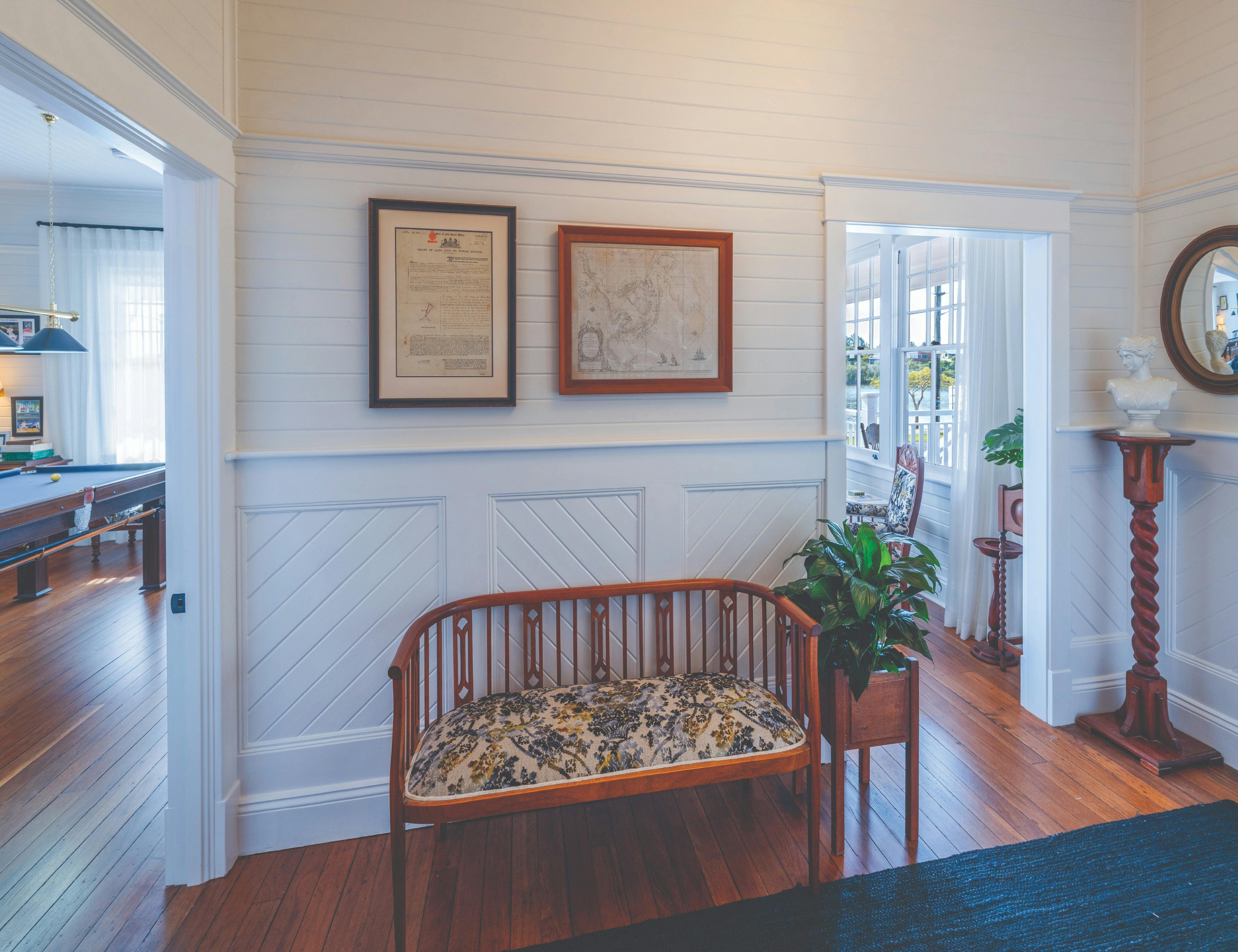 Lobby entry to the River House / River Suite