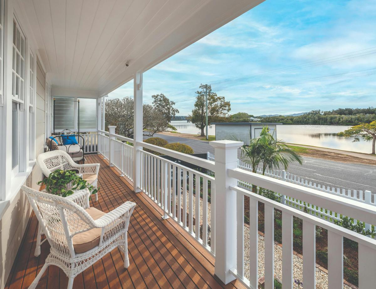 Front Verandah of the River House / the River Suite