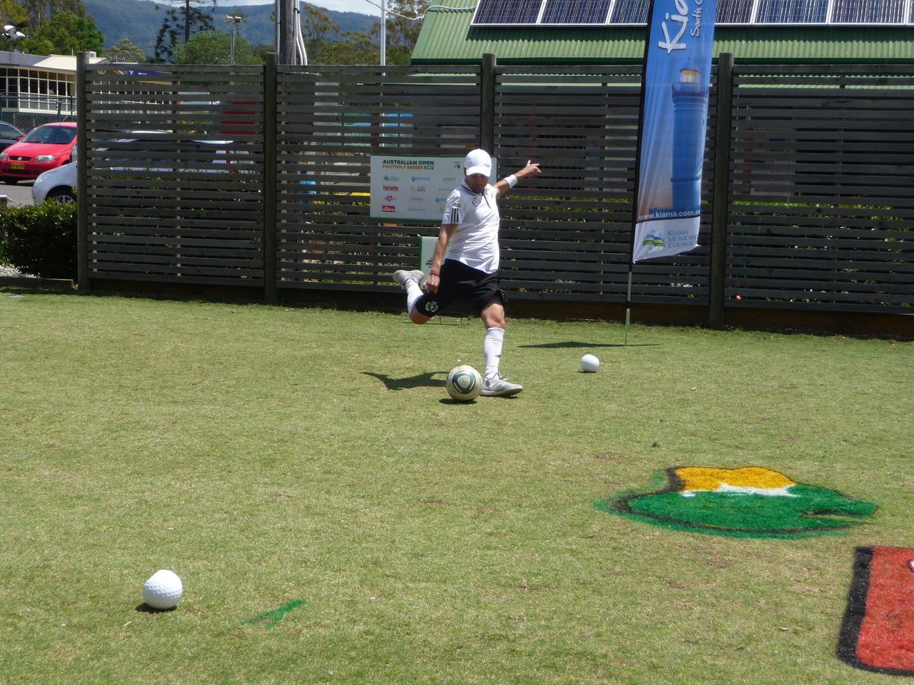 Kick off in Australian Open. Sebastian Pellocini from Argentina