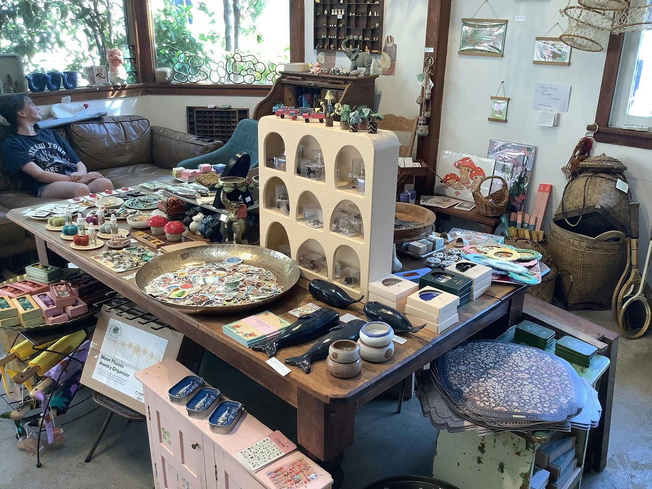 Angles of the shop